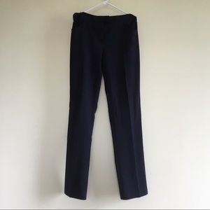 NWT Navy Diamond Spot Straight Pants